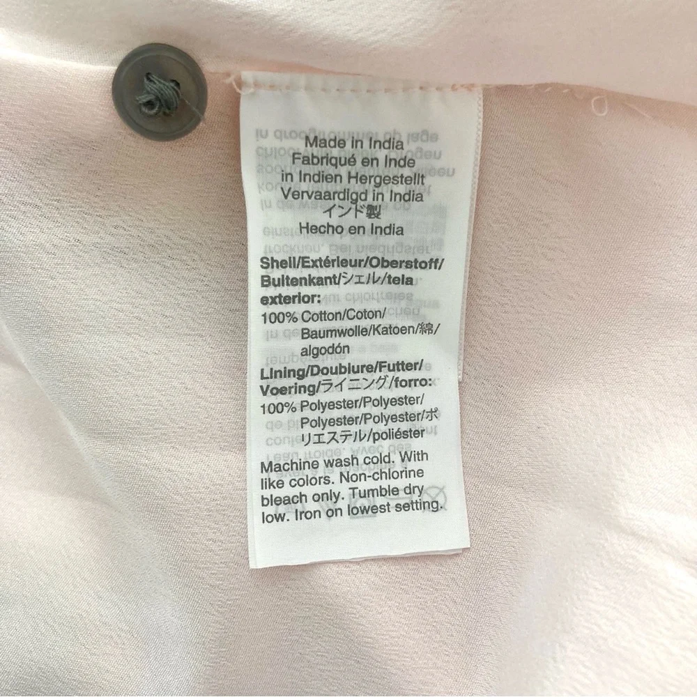 J. Crew Plaid Cotton Button Up A-line Dress 2 - Picture 7 of 7